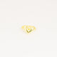 Anillo Chunky Dorado Corazón Alma