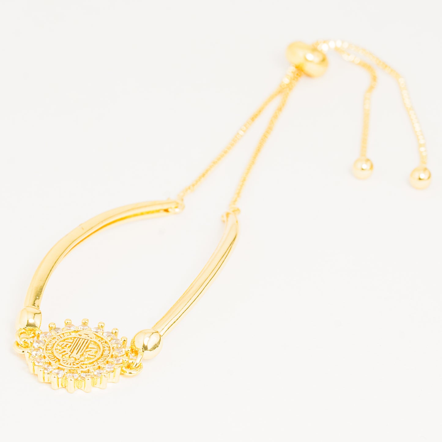 Pulsera San Benito brillantes