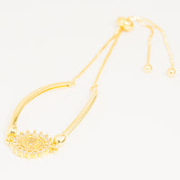 Pulsera San Benito brillantes vista 2