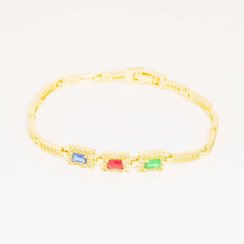 Pulsera Dorada Lux