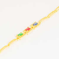 Pulsera Dorada Lux vista 2