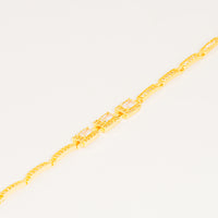 Pulsera Dorada Con Circones vista 2
