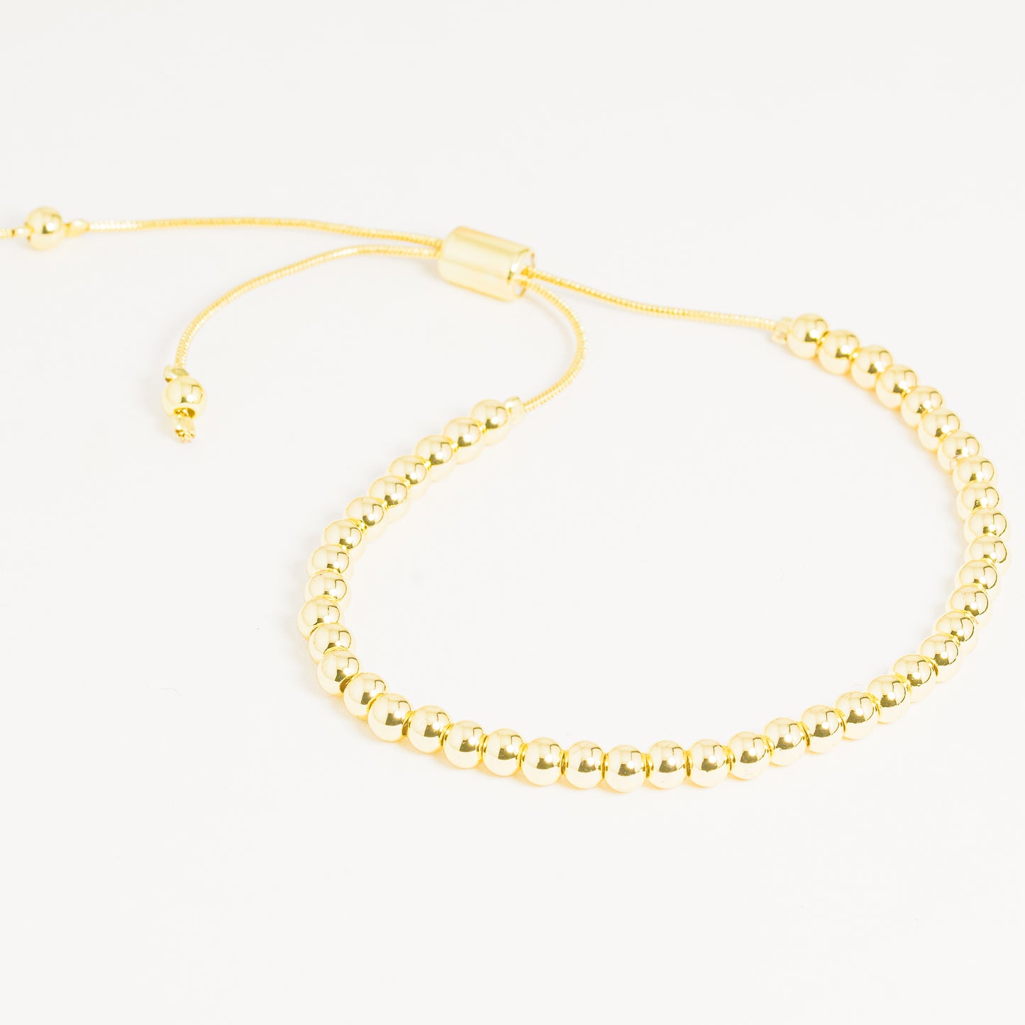 Pulsera Esferas Doradas