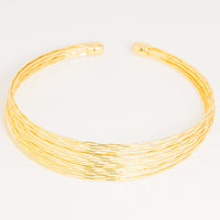 Brazalete Dorado Estilo Egipcio vista 1