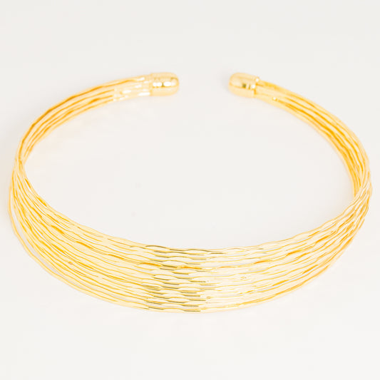 Brazalete Dorado Estilo Egipcio