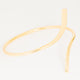 Pulsera Curvada Dorada