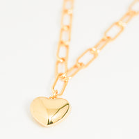Collar Amor Dorado vista 2