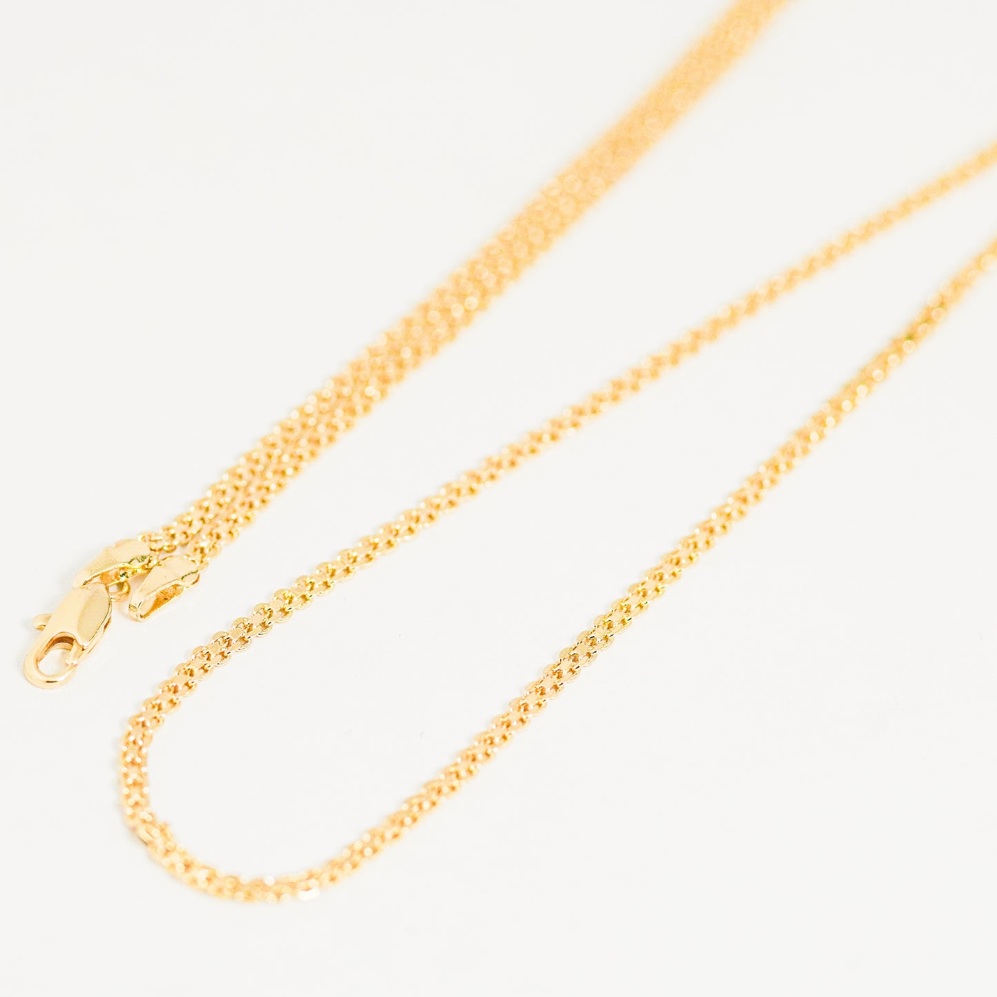 Cadena Dorada Tejido Chino