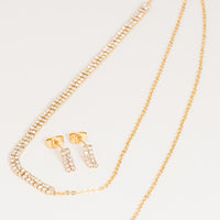 Set Collar Doble Brillo vista 1