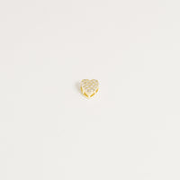 Dije Corazón Dorado vista 1