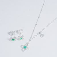 Set Trébol Esmeralda vista 1