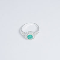 Anillo Esmeralda Imperial Radiante vista 1