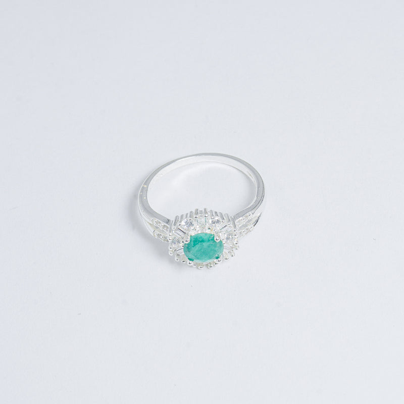 Anillo Esmeralda Imperial Radiante