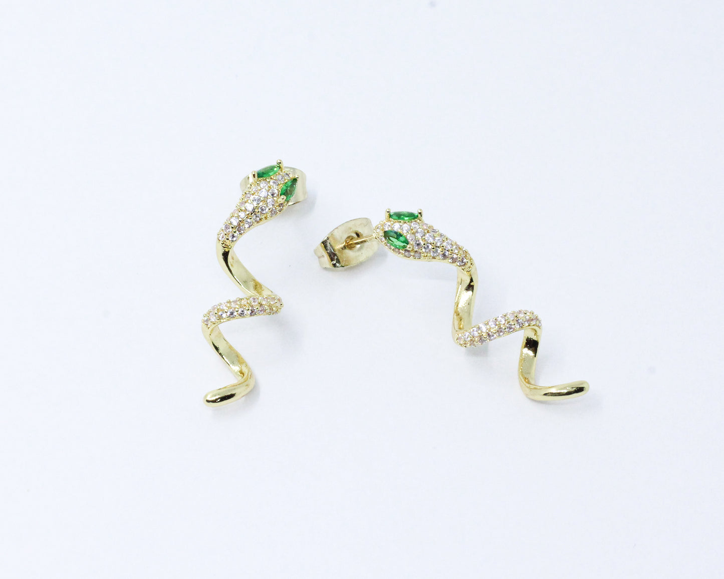 Arete Dorado Serpientes