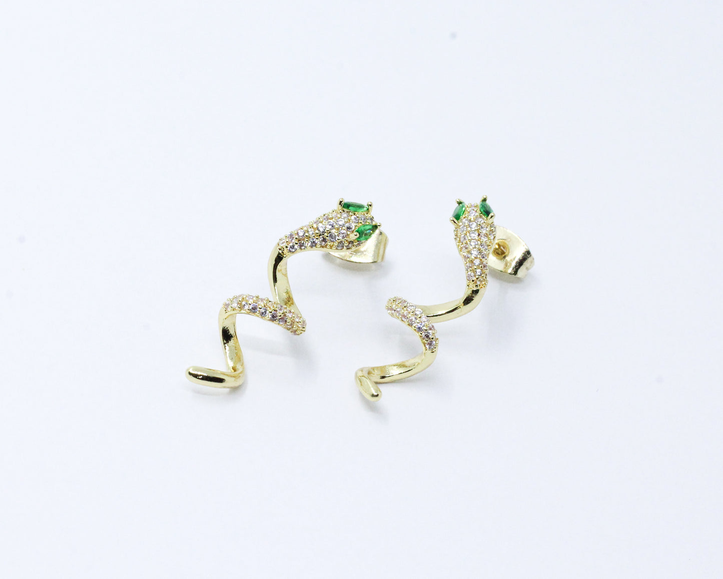 Arete Dorado Serpientes