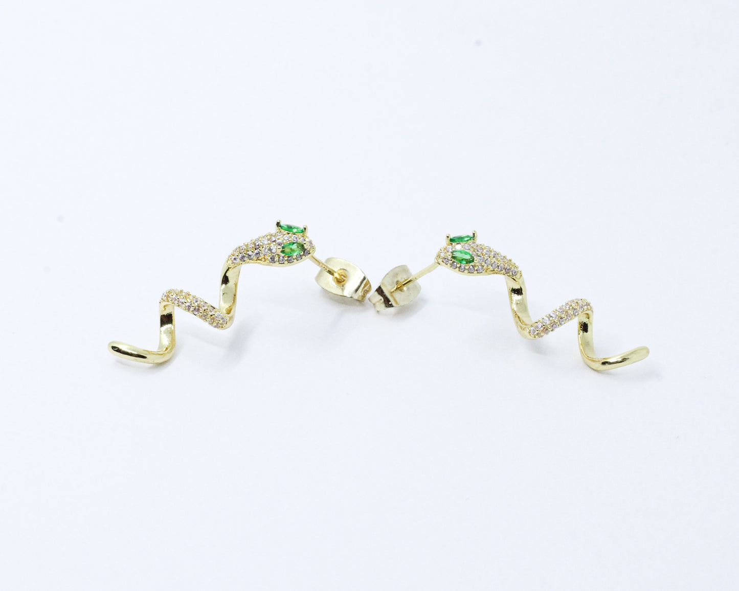 Arete Dorado Serpientes