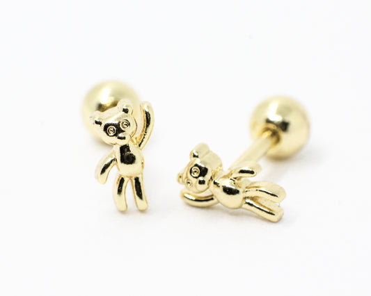 Topo Oso Niña Dorado