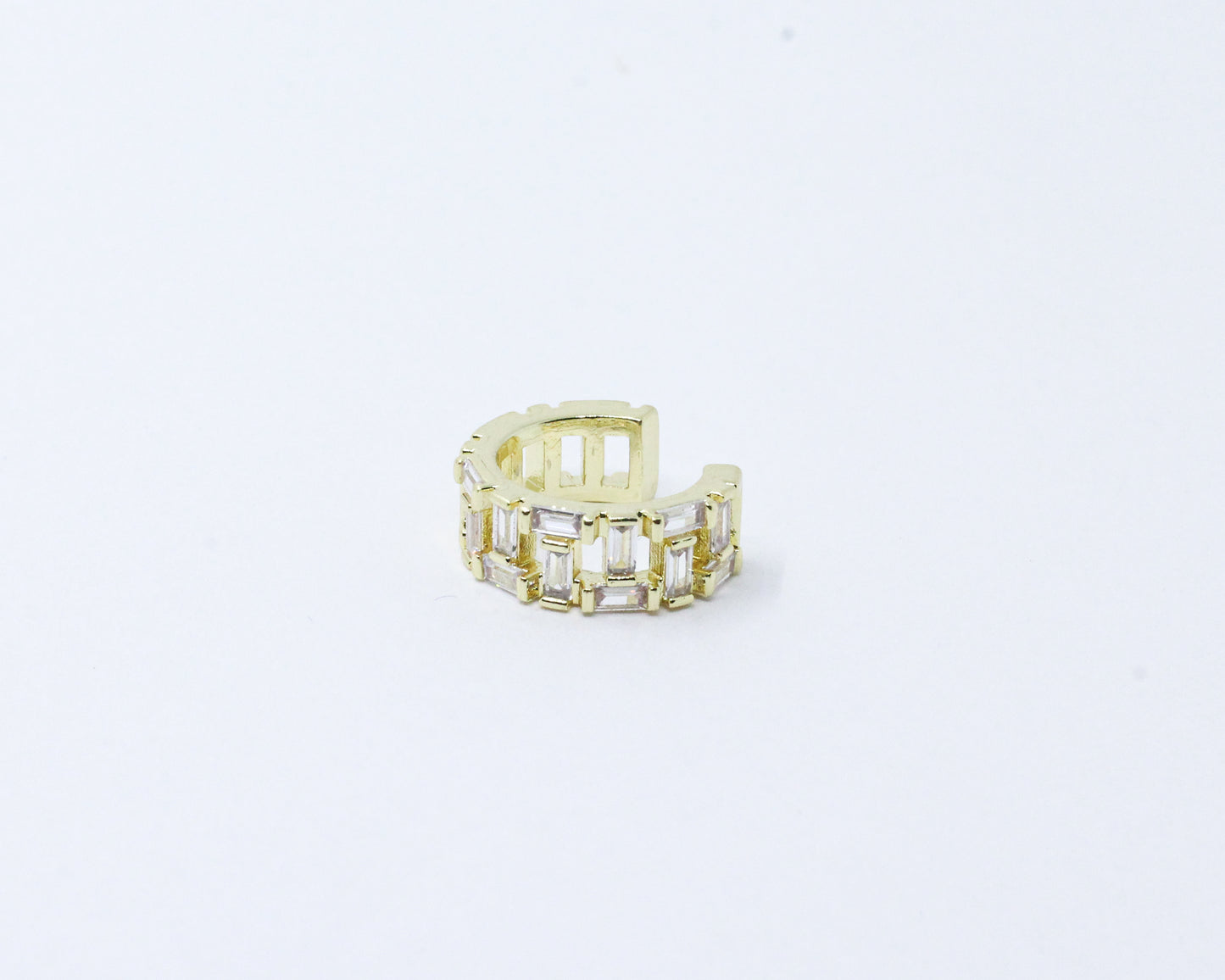 Earcuff Baguette Dorado