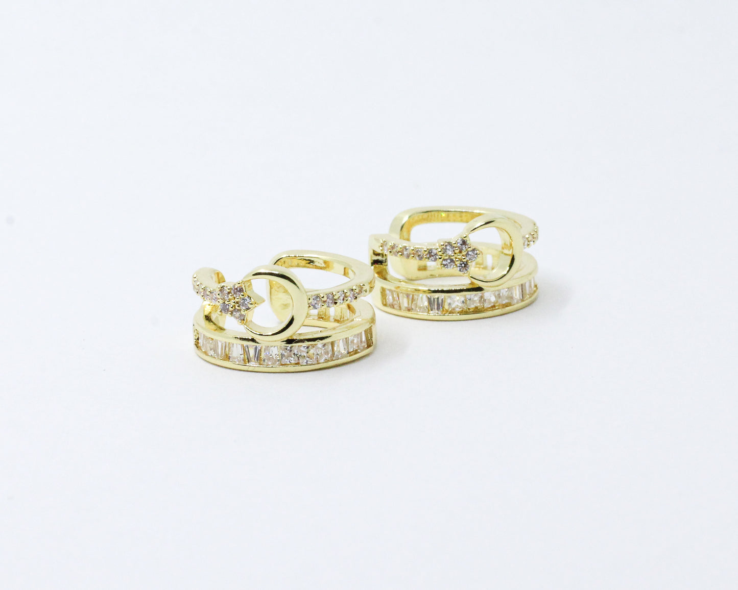 Earcuff Dorado Baguette Estelar